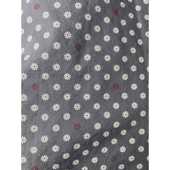 HB Harbor Bay Long Sleeve Button Front Shirt Mens 2XL Blue Print - Picture 5 of 7